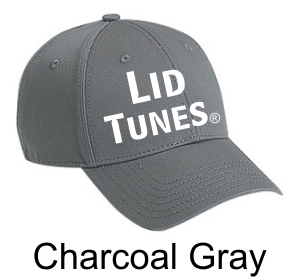 Lid Tunes Charcoal Gray Hat